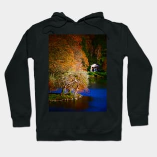 Lakeside View at Stourhead Landscape Gardens, UK Hoodie